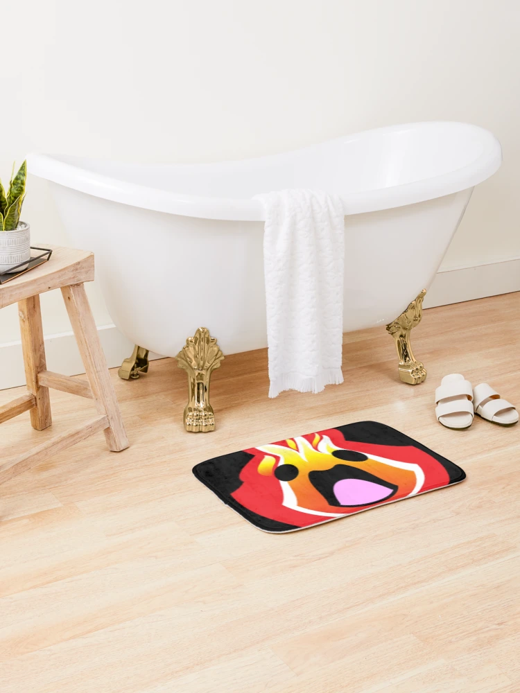 Thumbnail 2 of 6, Bath Mat,  Hot head designed and sold by Roshan Keenoo.