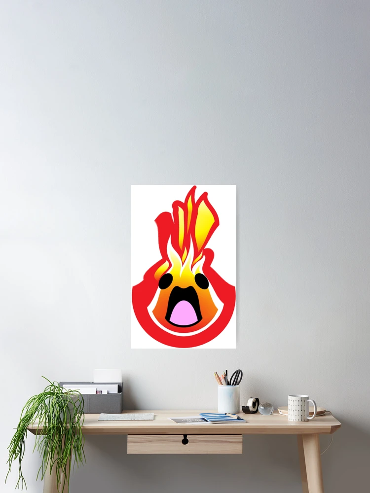 Thumbnail 2 of 3, Poster,  Hot head designed and sold by Roshan Keenoo.