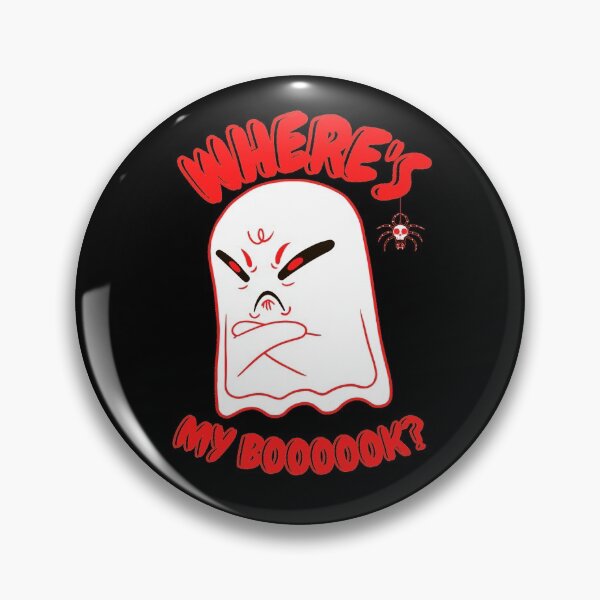 Item preview, Ghost Of Books and Red Spooky Spider Skull  designed and sold by Rislam.