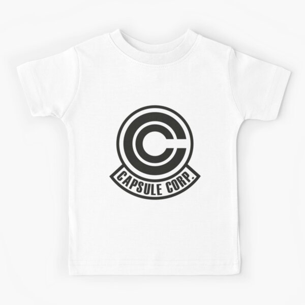 Capsule Corp. - V1 embroidery style logo Kids T-Shirt by