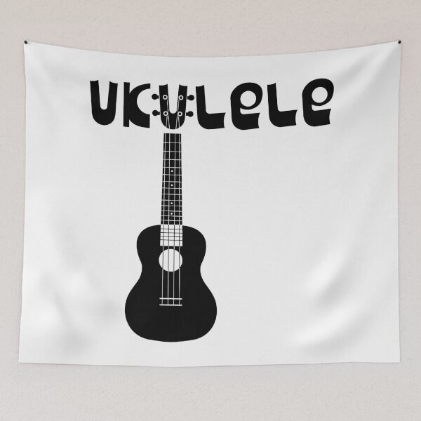 Item preview, Ukulele Logo designed and sold by Julia Faranchuk.