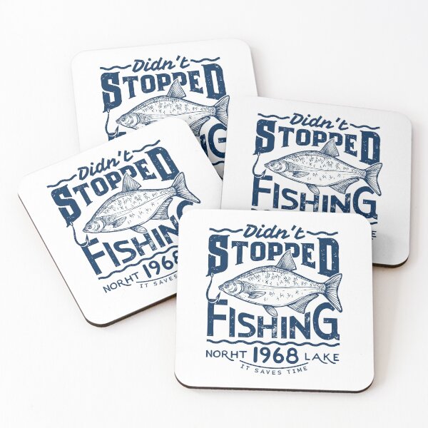 Item preview, Didn't stopped fishing designed and sold by Store-Designify.