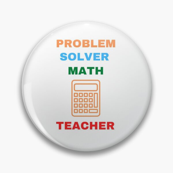 Item preview, Problem Solver Math Teacher  designed and sold by Artloverperson1.