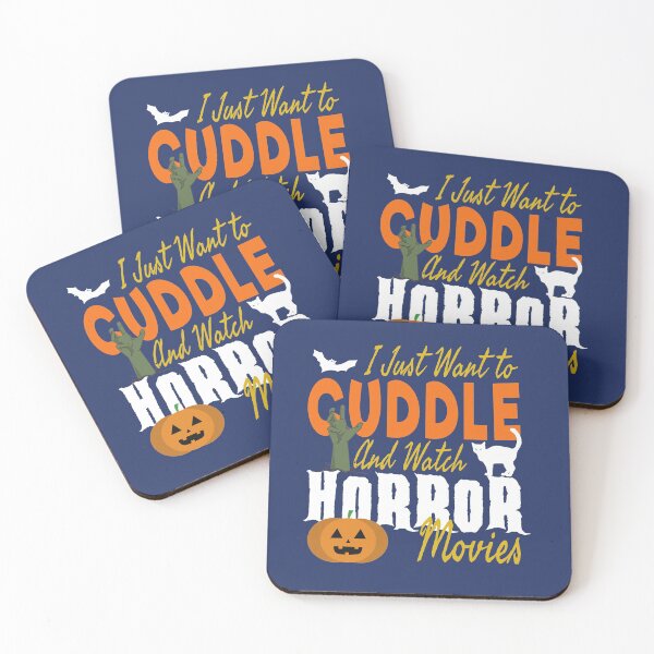 Item preview, I just want to Cuddle and watch Horror movies designed and sold by AnveeBubbles.