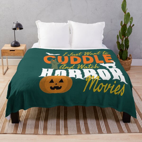 Item preview, I just want to Cuddle and watch Horror movies designed and sold by AnveeBubbles.