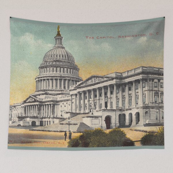 Item preview, The Capitol, Washington D.C. Vintage Postcard designed and sold by Veriepear.