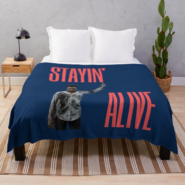 Item preview, Staying Alive (Zombie Disco) designed and sold by Bravenewnormal.
