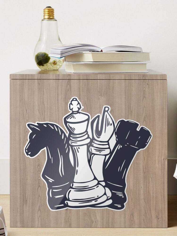 Follow Chess Stickers for Sale