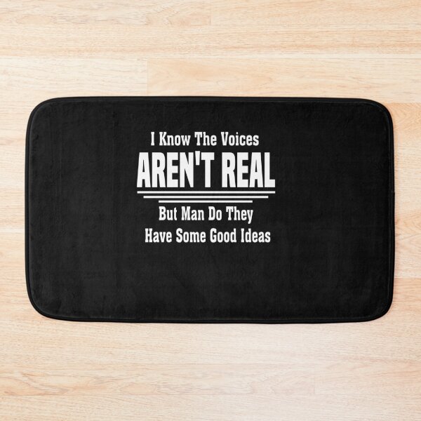 Item preview, I Know The Voices Aren't Real designed and sold by binly123.