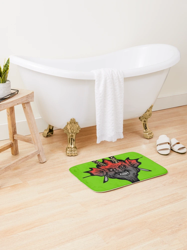 Thumbnail 2 of 6, Bath Mat, Hot head designed and sold by Roshan Keenoo.