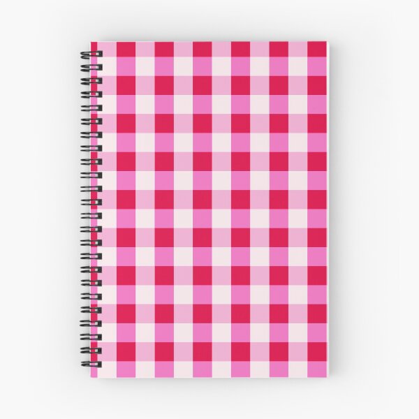 Item preview, Copy of Classic Gingham Fabric Checkered Retro Pattern Pink designed and sold by Anna Lemos.
