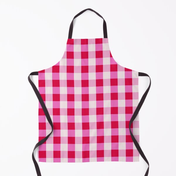 Item preview, Copy of Classic Gingham Fabric Checkered Retro Pattern Pink designed and sold by Anna Lemos.