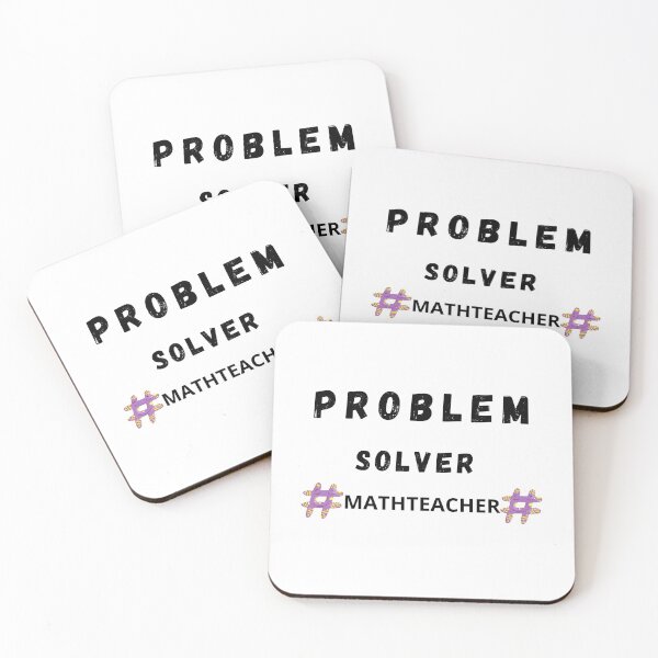 Item preview, Problem Solver Math Teacher  designed and sold by Artloverperson1.