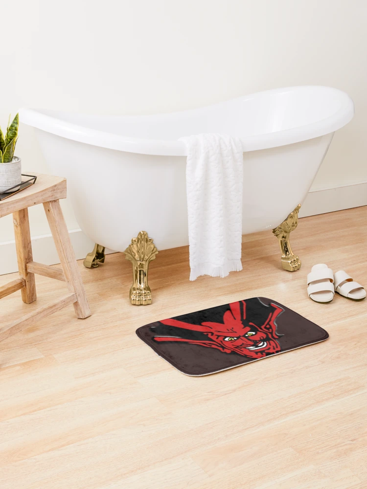 Thumbnail 2 of 6, Bath Mat, Hot head designed and sold by Roshan Keenoo.