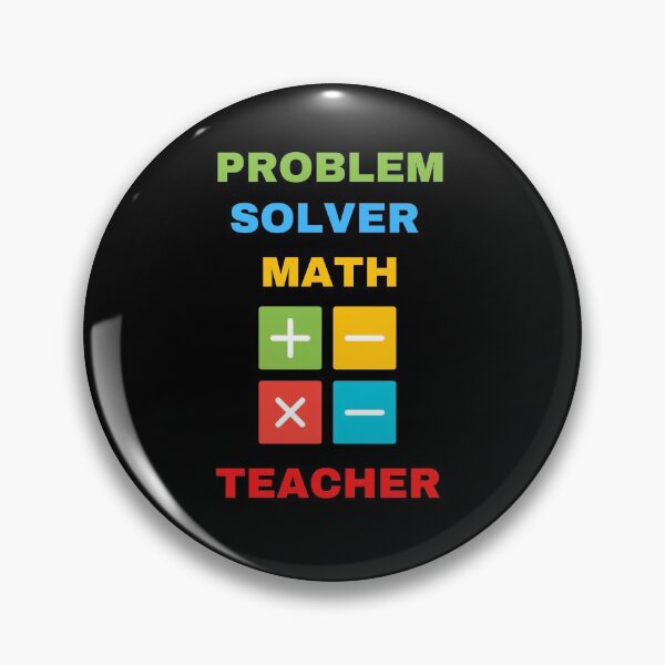 Item preview, Problem Solver Math Teacher  designed and sold by Artloverperson1.