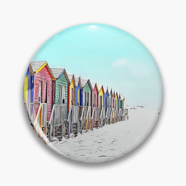 Item preview, Colorful beach huts - Your own special little place! :) designed and sold by Crobin1961.