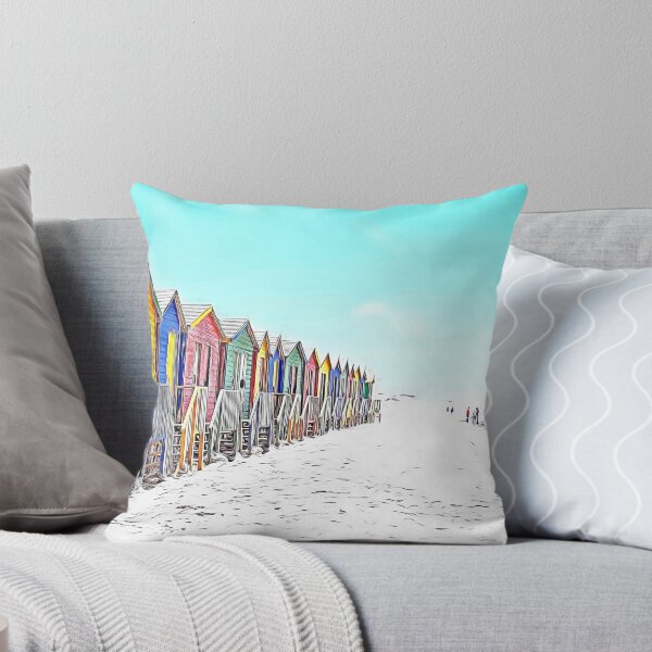 Item preview, Colorful beach huts - Your own special little place! :) designed and sold by Crobin1961.