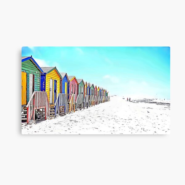 Item preview, Colorful beach huts - Your own special little place! :) designed and sold by Crobin1961.