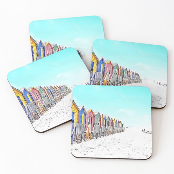 Item preview, Colorful beach huts - Your own special little place! :) designed and sold by Crobin1961.
