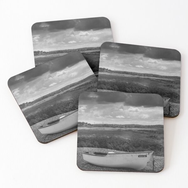 Item preview, Lonely boat waiting for adventure designed and sold by Avril Harris.