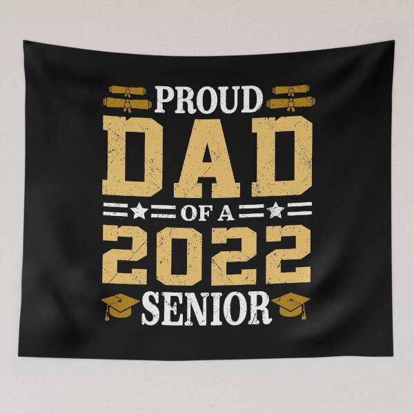 Item preview, Proud Dad Of A 2022 Senior Son Daughter Back School designed and sold by kristazzsa112.