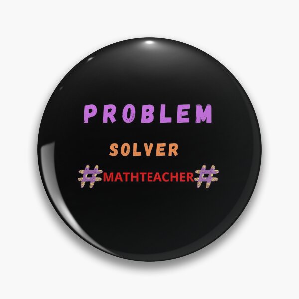 Item preview, Problem Solver Math Teacher  designed and sold by Artloverperson1.
