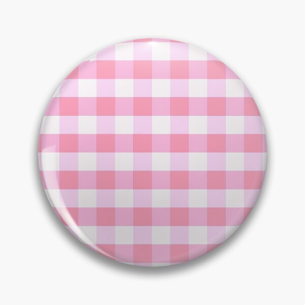Item preview, Classic Gingham Fabric Checkered Retro Pattern Light Pink designed and sold by Anna Lemos.