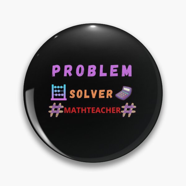 Item preview, Problem Solver Math Teacher  designed and sold by Artloverperson1.