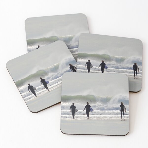 Item preview, Surfing Buddies on a big wave day designed and sold by SaltySurfgirl.