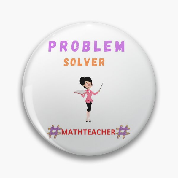 Item preview, Problem Solver Math Teacher  designed and sold by Artloverperson1.