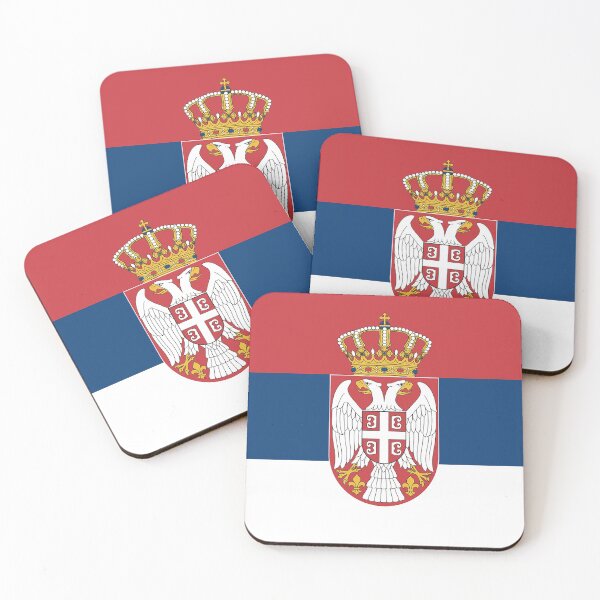 Item preview, SERBIAN Flag Gifts, Masks, Stickers & Products designed and sold by mpodger.