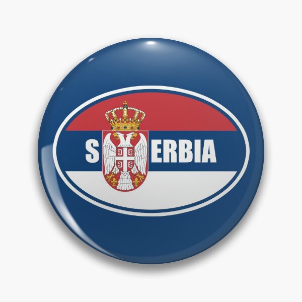 Item preview, SERBIAN Flag Gifts, Masks, Stickers & Products designed and sold by mpodger.