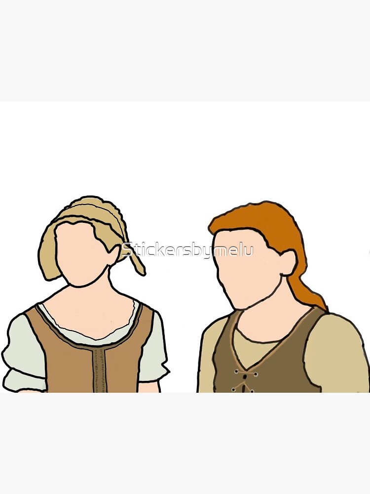 "Constance and Abigailfear street 1666" Sticker for Sale by