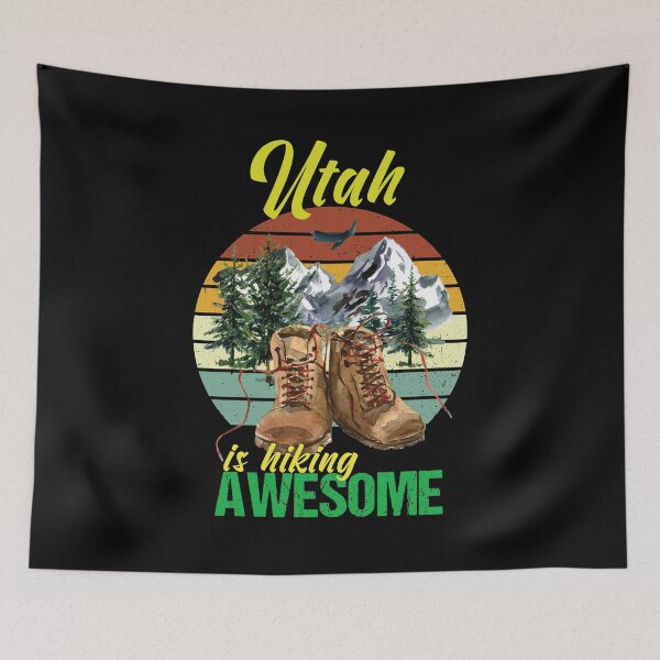 Item preview, Utah is hiking awesome designed and sold by StencilMyst ..
