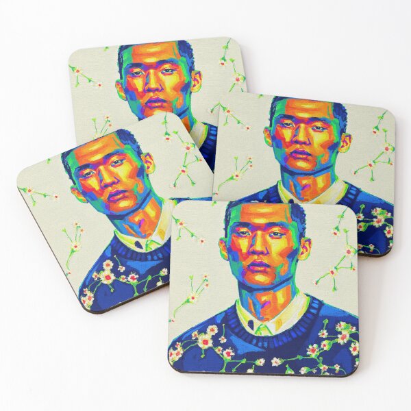 Item preview, Colorful Flower Man Digital Painting designed and sold by csketchbook.