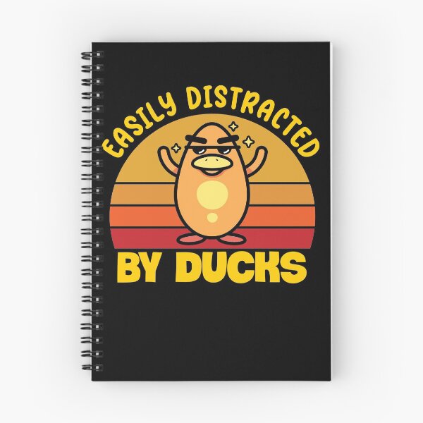Item preview, Easily Distracted By Ducks, Funny Ducks Lovers T-Shirt designed and sold by Cooltees4u1.