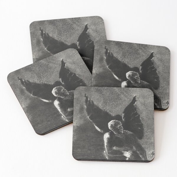 Item preview, Glory and Praise To You, Satan, In the Heights of Heaven, Where You Reigned, and in the Depths of Hell, Where, Vanquished, You Dream In Silence (1890) by Odilon Redon designed and sold by Teepocalypse.
