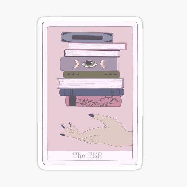 Item preview, The TBR Tarot Card designed and sold by AwkwardSkull.