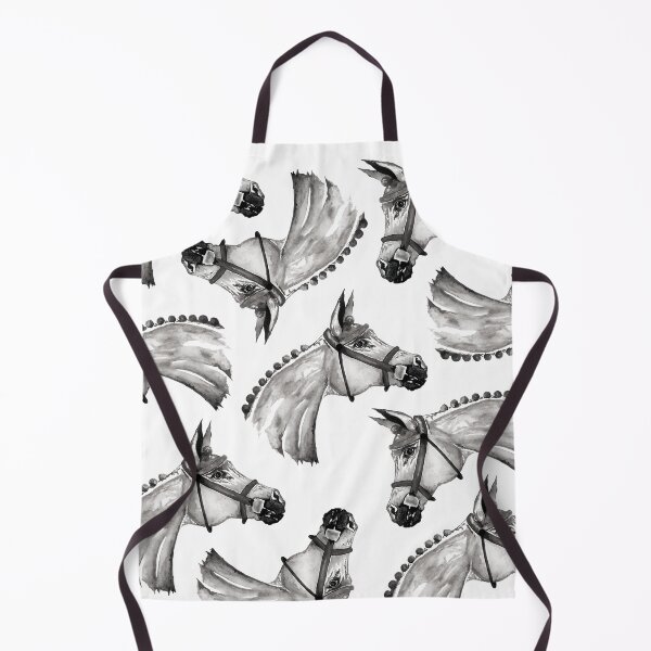 Item preview, Greyscale Equine Watercolour Print designed and sold by London-Fields.