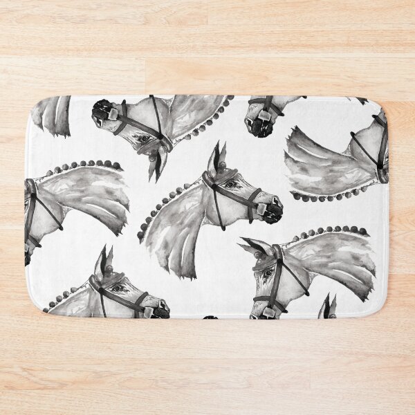 Item preview, Greyscale Equine Watercolour Print  designed and sold by London-Fields.