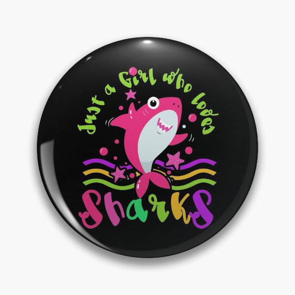 Item preview, Only A Girl Loves The Shark designed and sold by titanosdesign.