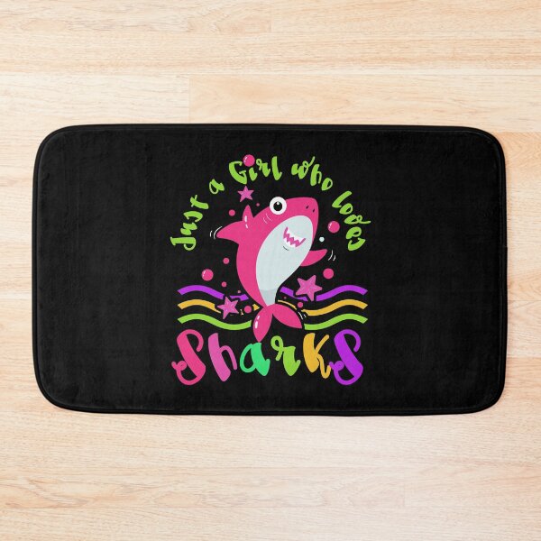 Item preview, Only A Girl Loves The Shark designed and sold by titanosdesign.