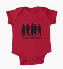 Sherlock Silhouettes One Piece - Short Sleeve