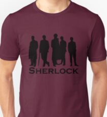 Sherlock Silhouettes Unisex T-Shirt