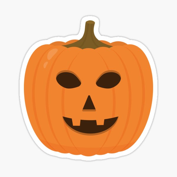 10pc JACK-O-LANTERN Stickers Sandylion •Pumpkin•Halloween•Carved•Faces •Holidays 