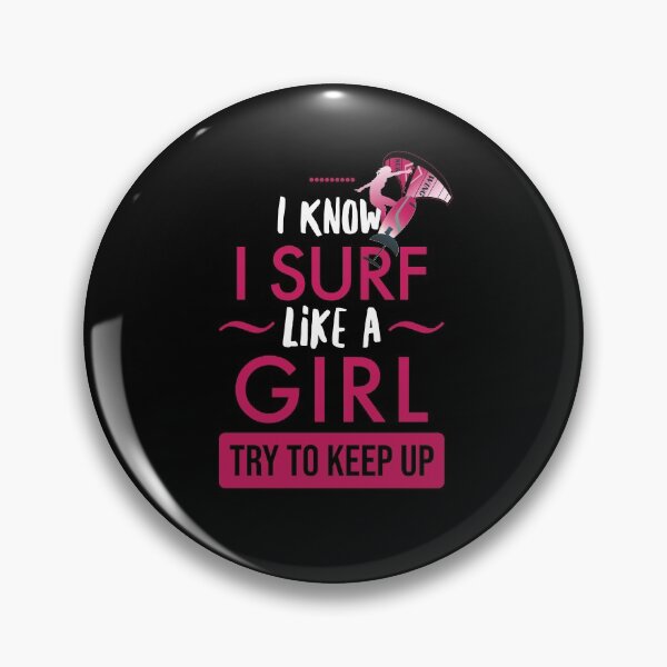 Item preview, Wing Foiling Surf Like A Girl designed and sold by Grimbart.