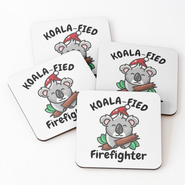 Item preview, Firefighter Koalafied Gift -  Funny Idea For FirefighterLove| Perfect Gift For you and friends designed and sold by luconats.