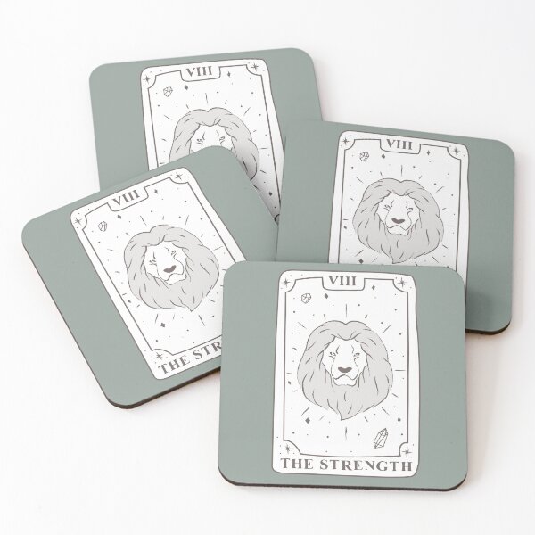 Item preview, The Strength Lion Tarot Card  designed and sold by Taleahsdesigns.