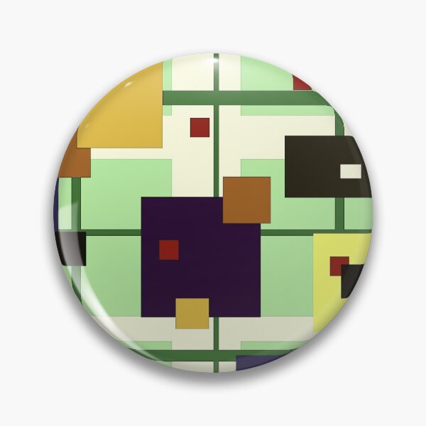 Item preview, square view of the city from above designed and sold by Magicbrush13.