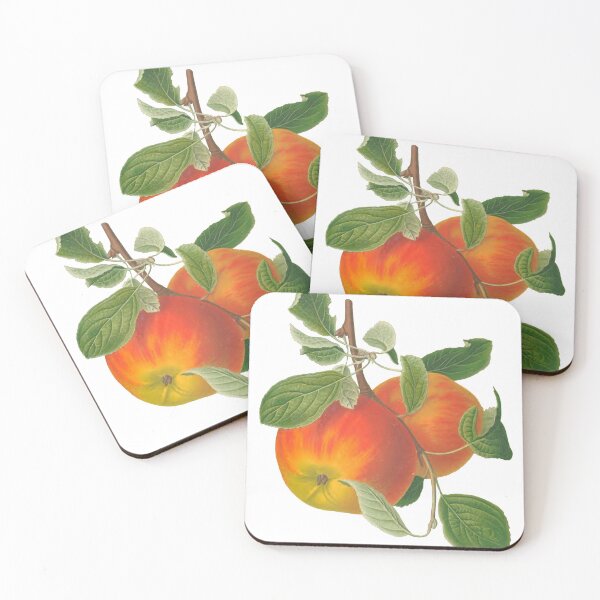 Item preview, Red Apples Botanical Print designed and sold by Veriepear.